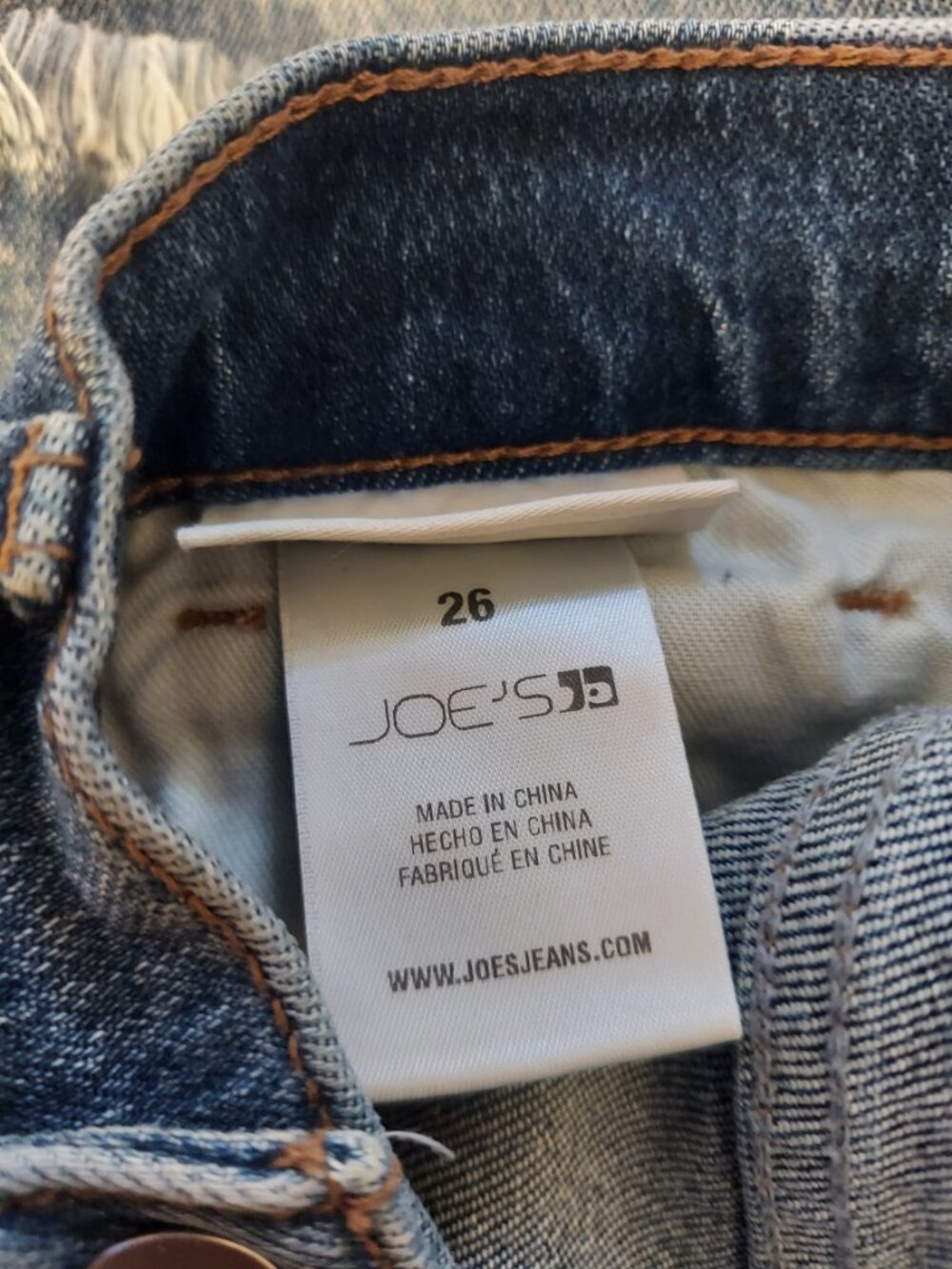 Joe's Jeans The Mia High Rise Wide Leg Ankle Raw Hem Jeans 26 - Picture 9 of 15